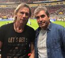 Ricardo Gareca fue a ver a Cueva en México, pero no jugó