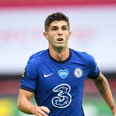 Frank Lampard guarda a Pulisic para enfrentar a Tottenham