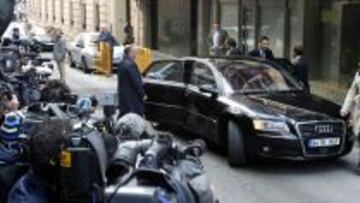 Bartomeu, en una de sus comparecencias en la Audiencia Nacional.