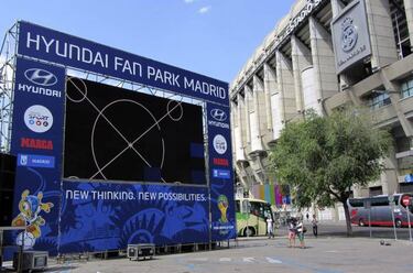 Kiev decked out to the nines for the Champions League final