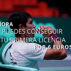 Los tenistas españoles apoyan la campaña “Mi Primera Licencia” de la RFET