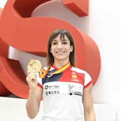 "Me falta el oro olímpico para
ser como Lydia y Carolina"