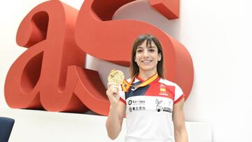 "Me falta el oro ol¨ªmpico para
ser como Lydia y Carolina"