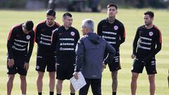 La formación que presentaría la Roja de Rueda ante México