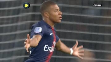 Va para uno de los mejores de la historia: Mbapp¨¦, 4 goles... ?en 13 minutos!