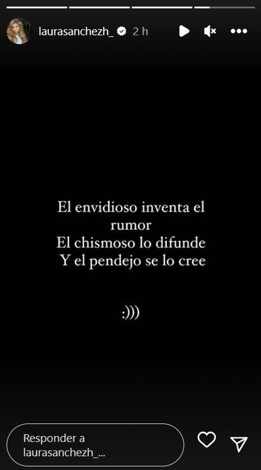 Laura Sánchez, la amiga de Rauw Alejandro y Valeria Duque, rompe su silencio en Instagram
