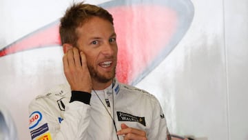 McLaren&#039;s Jenson Button in Japan last year