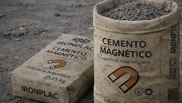 Adiós a los clavos: crean un cemento magnético que promete revolucionar la construcción