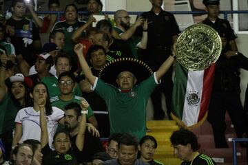 Así se vivió el ambiente en el Estadio Rommel Fernández para el duelo eliminatorio entre las selecciones de México y Panamá.