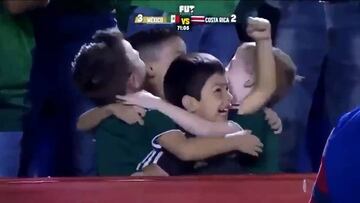 El tierno festejo de unos niños en el triunfo del Tricolor