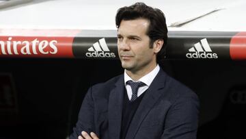 Santiago Hernán Solari, como entrenador del Real Madrid en una imagen de archivo.