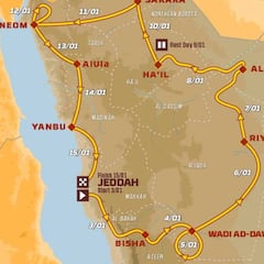 Rally Dakar: TV, horario, recorrido y cómo ver online la etapa 1