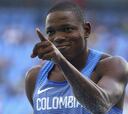 Colombiano John Murillo gana diploma olímpico en salto triple