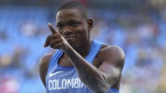 Colombiano John Murillo gana diploma olímpico en salto triple