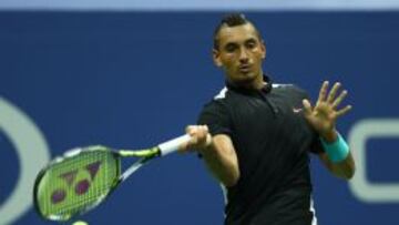 El tenista australiano Nick Kyrgios durante el US Open