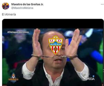 Aluvión de memes tras la polémica del Madrid - Almería