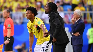 Aliou Cissé, director técnico de Senegal, en Rusia 2018 ante Colombia