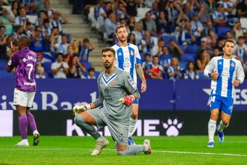 Portero: Pacheco (Espanyol)