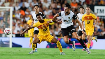 17/08/24 PARTIDO PRIMERA DIVISION
VALENCIA CF - FC BARCELONA
RAFA MIR ALEJANDRO BALDE