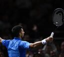 Resumen, resultado y ganador del Djokovic - Rublev: Masters 1.000 de París-Bercy hoy en vivo online