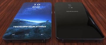 Diseño conceptual del Samsung Galaxy S9