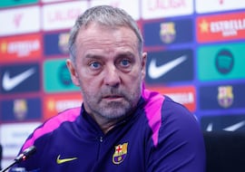 Rueda de prensa de Simeone y Flick, en directo: última hora del Atlético - Barcelona de Copa hoy, en vivo