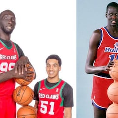 Tacko y Waters: 48 centímetros de diferencia y una foto mítica