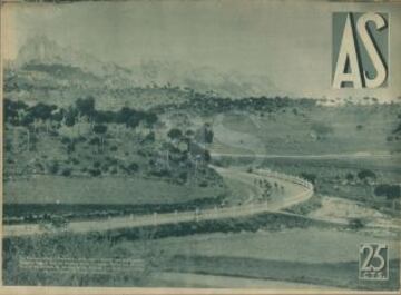 Recorrido por las mejores im¨¢genes de la I Vuelta a Espa?a a trav¨¦s de la edici¨®n de AS Semanal de 1935.
