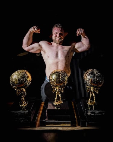 Con su tercer título en cuatro años, Stoltman se sitúa como uno de los mejores competidores de todos los tiempos del 'World's Strongest Man'.
