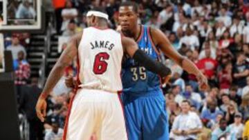 Mensaje de LeBron a Durant: "Esto no es lo mismo sin ti"