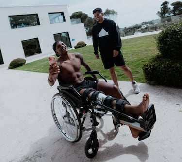 La recuperación de Rodrygo: sesiones dobles, un ukelele y “sufrimiento puro”