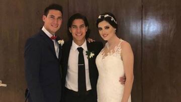La familia Lainez cierra el año con broche de oro, pues el hermano del flamante campeón de la Liga MX contrajo nupcias con la hija del exfutbolista argentino Sergio Verdirame.