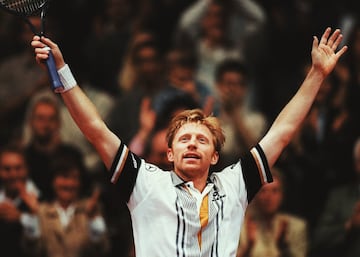 Boris Becker (Leimen, Alemania, 52 años) fue uno de los dominadores del Masters entre finales de los 80 y los 90 con tres trofeos. En 1998 venció a Lendl en la final, en 1992 superó a Courier y en 1995 pudo con Michael Chang. El alemán disputó otras cinco finales.