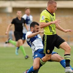 Pep Biel firma el triunfo del Zaragoza con un 'hat-trick'