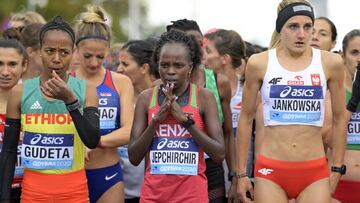 Peres Jepchirchir, campeona del mundo.