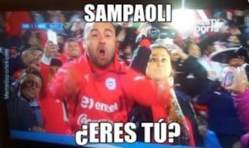 Los memes que dejó el empate de Chile