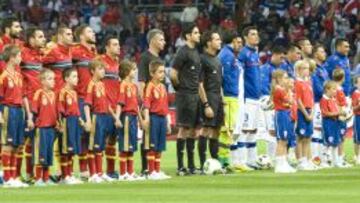 España-Chile: diez partidos y ninguna derrota española