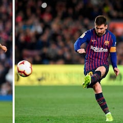United y Barça, los que más acierto tienen de cara a puerta