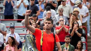 Alcaraz - McDonald: horario, TV y dónde ver el ATP Masters 1.000 de Cincinnati hoy en directo