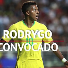 Rodrygo, convocado con la selección Olímpica de Brasil