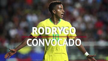 Rodrygo, convocado con la selección Olímpica de Brasil