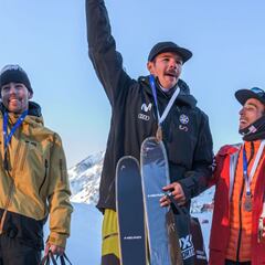 Abel Moga, oro en Las Leñas