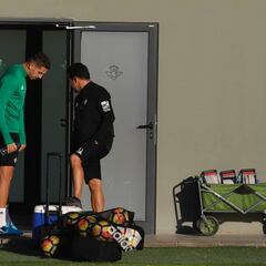 Feddal se probó y, tras hablar con Setién, se entrenó aparte