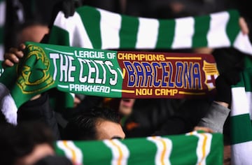 Celtic-Barcelona en imágenes