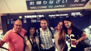 Jordi Alba, en Jap&oacute;n