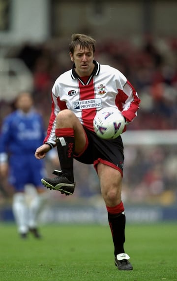 Le tissier llegó a jugar 528 partidos con el Southampton FC. En el conjunto del sur de Inglaterra transcurrió toda su carrera profesional.