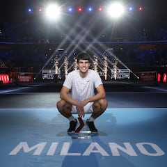 La victoria de Alcaraz en imágenes