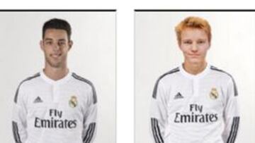 Odegaard ya aparece en la web del Madrid.
