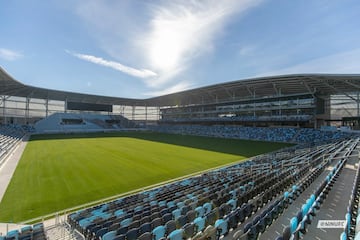 Minnesota United inaugurated their new stadium with a 3-3 draw against New York City FC with the stunning field amazing the fans.