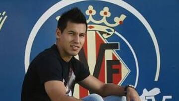 <b>BAZA AMARILLA. </b>Hernán Pérez es el futbolista más en forma del ataque del equipo de Lotina.